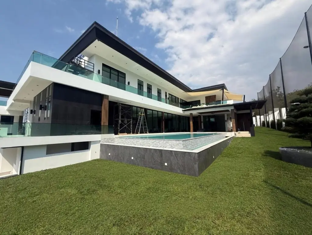 Modern luxury two-storey villa with private pool at Phoenix Golf and Country Club, Huay Yai, Chonburi – Completed 2026 by CSP Construction